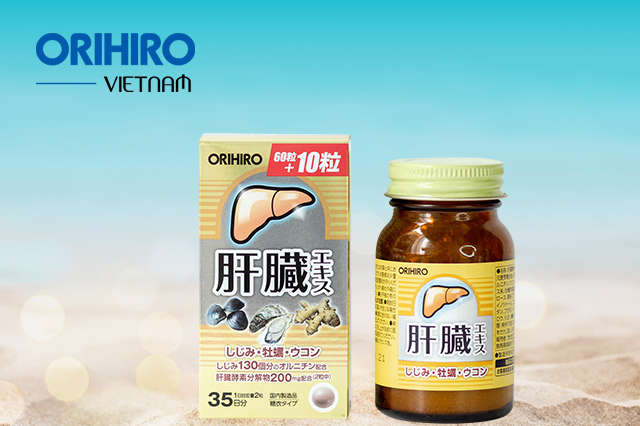 Viên uống hỗ trợ chức năng gan đến từ thương hiệu Orihiro Nhật Bản
