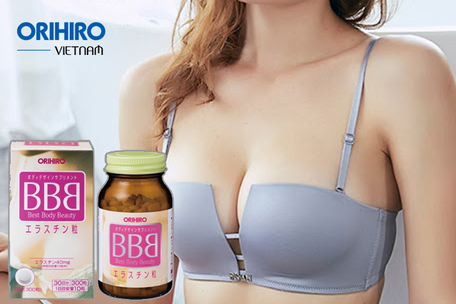 Sản phẩm hỗ trợ nở ngực hiệu quả - Viên uống nở ngực BBB Orihiro
