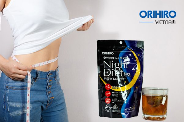 Trà túi lọc giảm cân – Night Diet Tea Orihiro