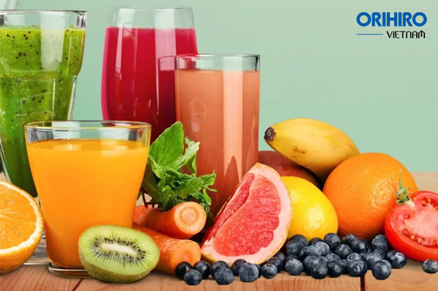 Nước ép trái cây chứa nhiều khoáng chất, vitamin rất tốt cho sức khỏe