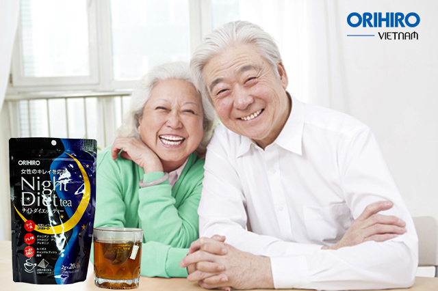 Trà Night Diet Tea Orihiro – Hỗ trợ giảm mỡ toàn thân nhanh chóng