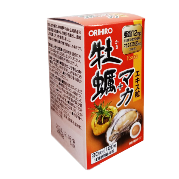 Viên uống tinh chất hàu tươi maca tăng cường sinh lý Orihiro 120 viên