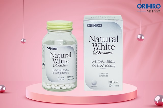 Viên uống trắng da Natural White Premium Orihiro