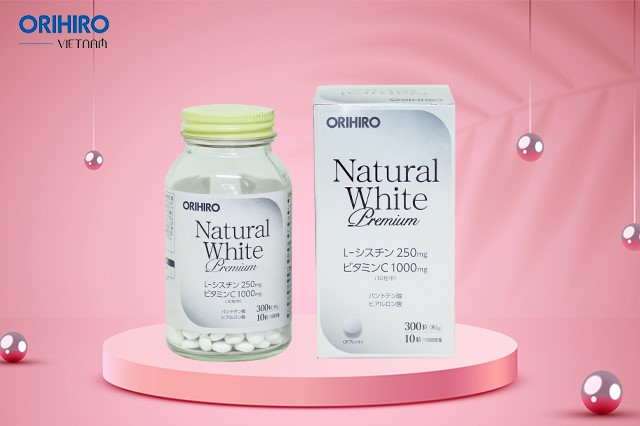 Viên uống đẹp da Natural White Premium Orihiro