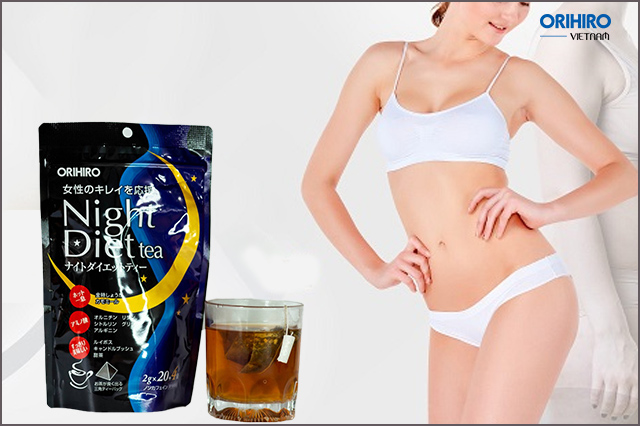 Trà giảm cân Night Diet Tea Orihiro 24 gói