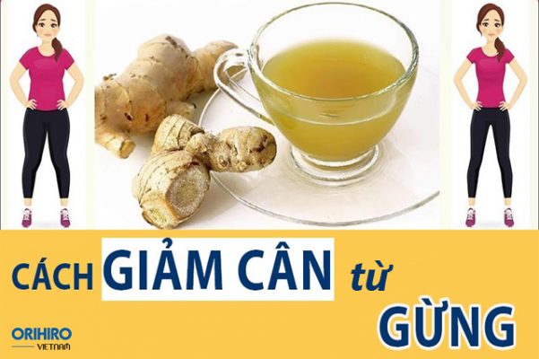 Bật mí cách giảm cân từ gừng hiệu quả cao