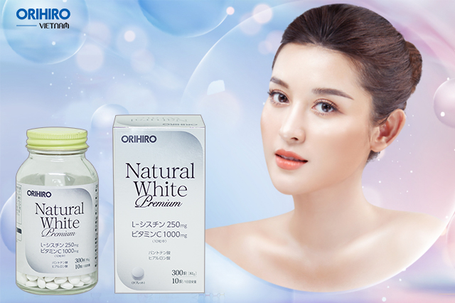 Viên uống làm đẹp da Natural White Premium Orihiro