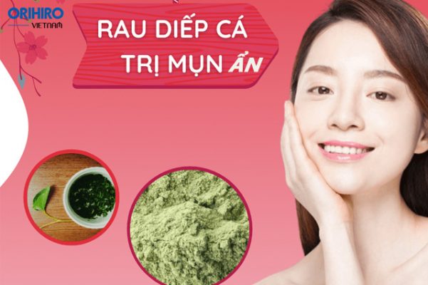 Mách bạn cách trị mụn ẩn dưới da bằng rau diếp cá hiệu quả