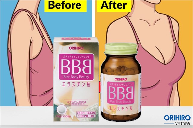 Viên uống nở ngực BBB Orihiro