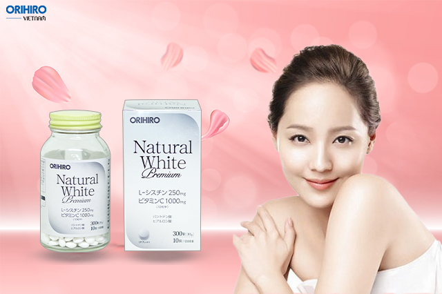 Viên uống trắng da Nature White Premium Orihiro Nhật Bản 300 viên