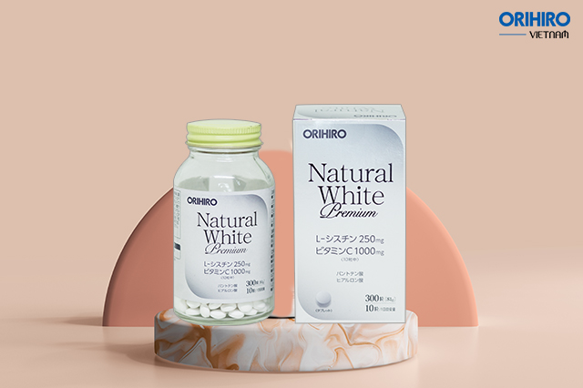 Viên uống chống lão hóa Natural White Premium Orihiro