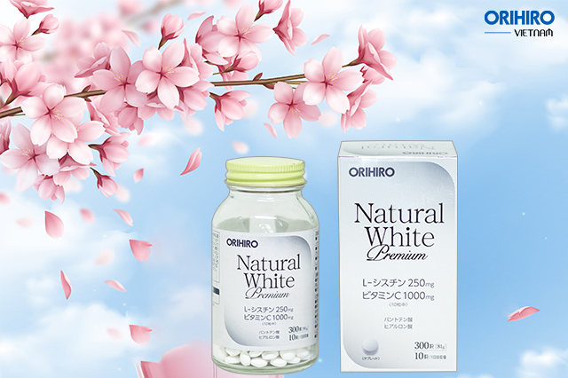 Viên uống làm đẹp da Natural White Premium Orihiro