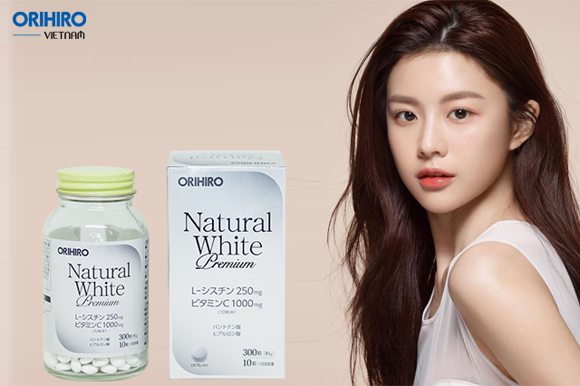 Viên uống trắng da Natural White Premium Orihiro