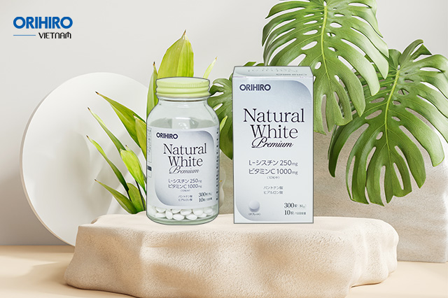 Viên uống làm đẹp da Natural White Premium Orihiro