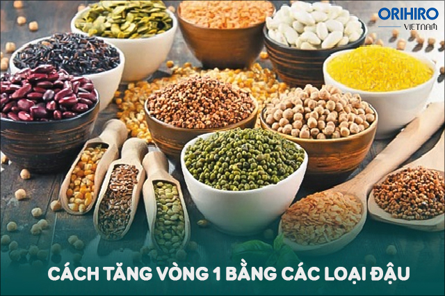 Bật mí cách tăng vòng 1 bằng các loại đậu