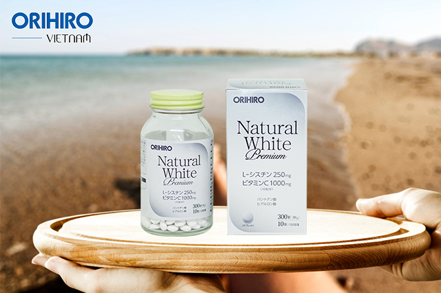 Viên uống trắng da cho nam Natural White Premium Orihiro