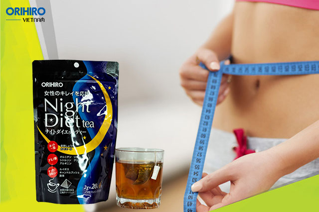 Trà giảm cân Night Diet Tea thương hiệu Orihiro