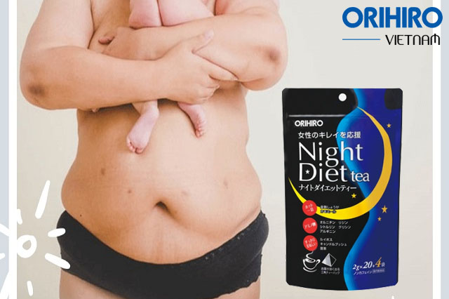 Trà giảm cân Night Diet Tea Orihiro