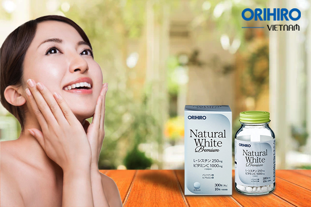 Viên uống trắng da Natural White Premium Orihiro