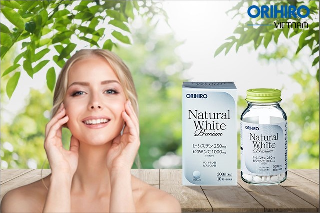 Viên uống trắng da Natural White Premium Orihiro