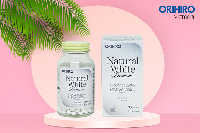 Viên uống đẹp da Natural White Premium Orihiro