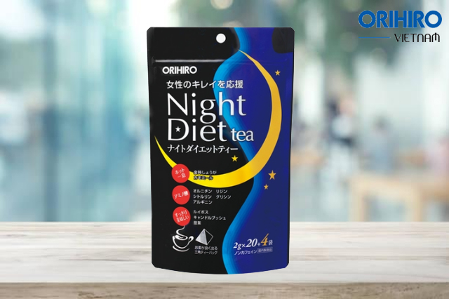 Trà giảm cân Night Diet Tea Orihiro hiệu quả và an toàn