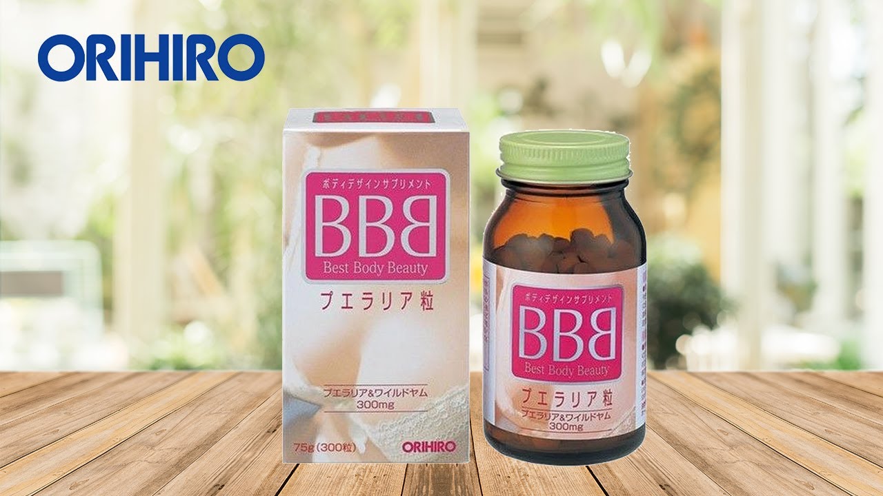 Viên uống nở ngực BBB Orihiro giúp tăng vòng 1 