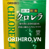 Tảo lục Chlorella nuôi cấy sạch Orihiro 1000 viên hỗ trợ thải độc cơ thể