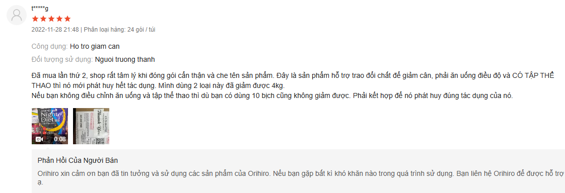 Trà Orihiro Nhật Bản được khách hàng tin dùng