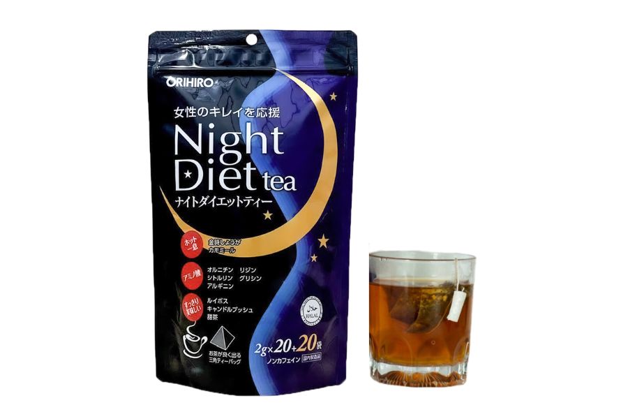 Cách dùng Trà Giảm Cân Orihiro 40 đạt hiệu quả