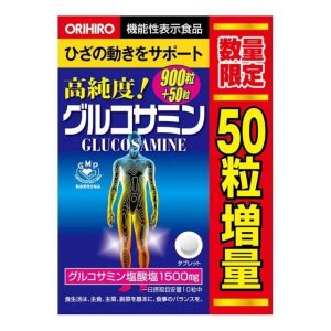 Thực phẩm bảo vệ sức khỏe ORIHIRO High purity Glucosamine grain Economical bottle (950 grains)